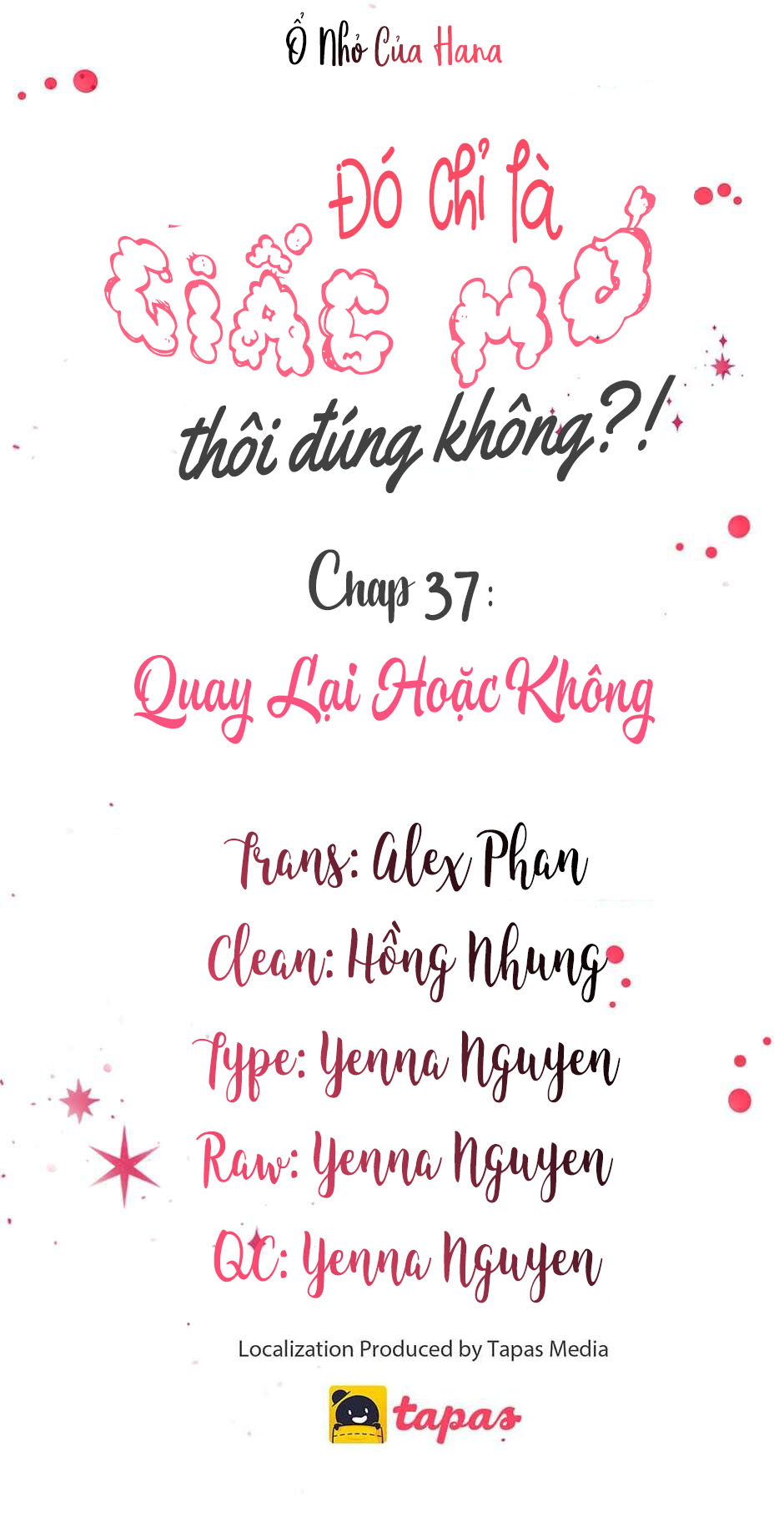 chỉ là giấc mơ thôi phải không? chapter 37 26