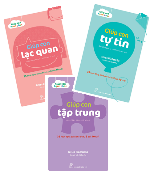 Combo 3 Cuốn Giúp Con Hạnh Phúc