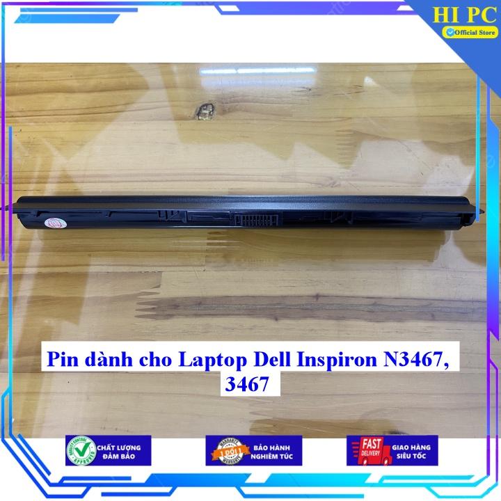 Pin dành cho Laptop Dell Inspiron N3467 3467 - Hàng Nhập Khẩu