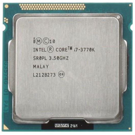 Bộ Vi Xử Lý CPU Intel Core I7-3770K (3.50GHz, 8M, 4 Cores 8 Threads, Socket LGA1155, Thế hệ 3) Tray chưa có Fan - Hàng Chính Hãng