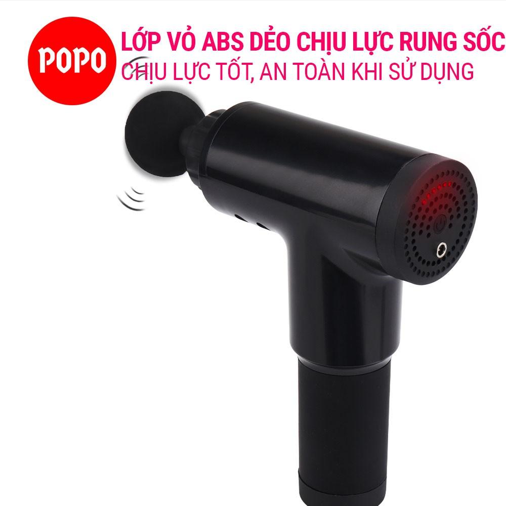 Máy Massage Cầm Tay Fascial Trị Liệu Toàn Thân Cải Thiện Sức Khỏe Người Dùng, 6 Mức Độ Điều Chỉnh Phù Hợp SPORTY FG003