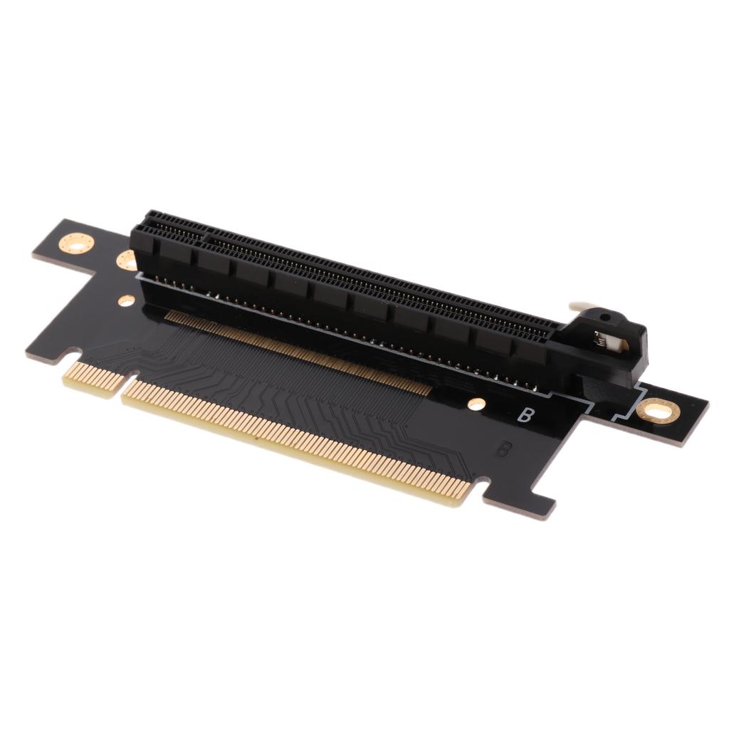 Thẻ Riser Bộ Chuyển đổi PCI Express 16X 90 độ Cho Khung Máy Chủ Máy Tính 2U