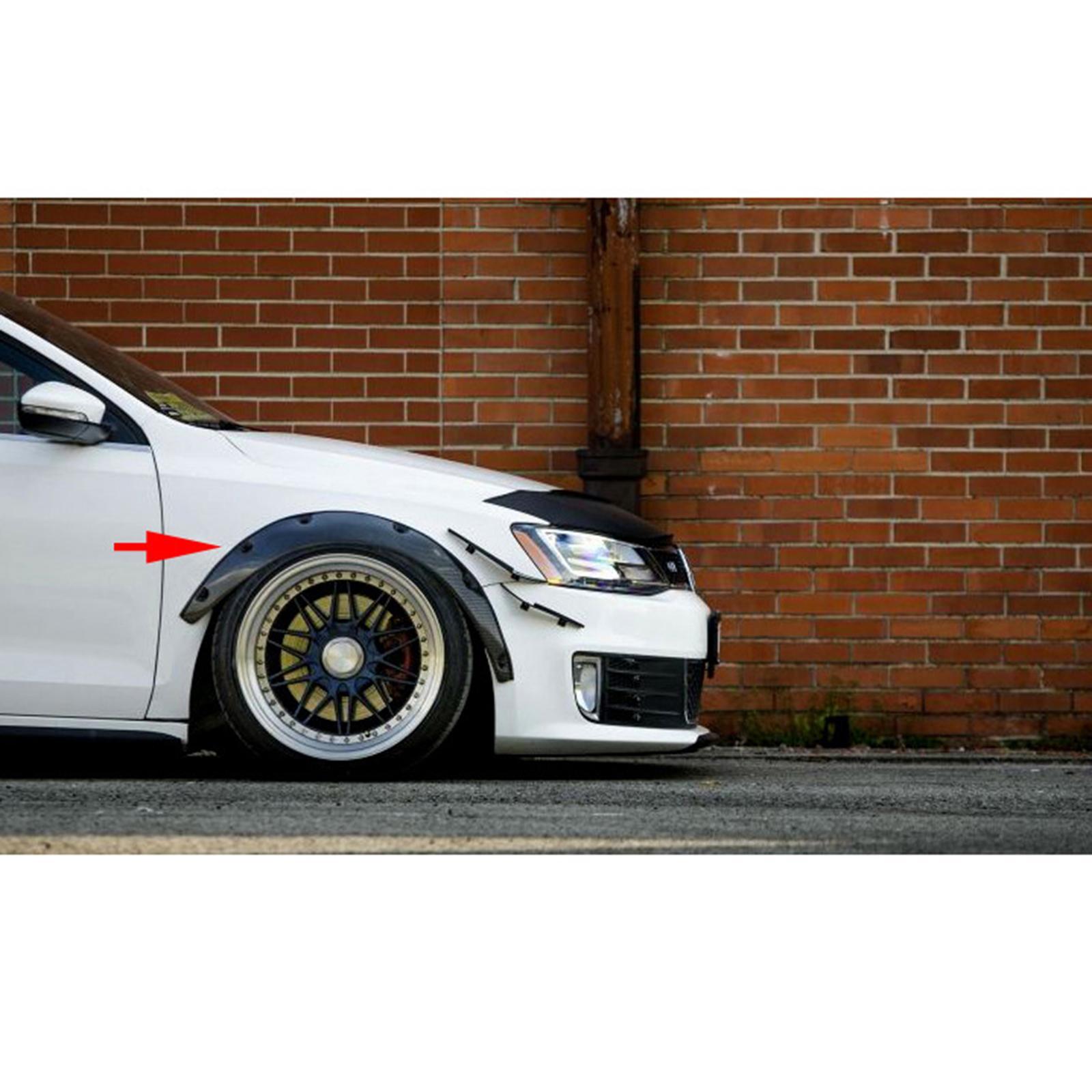 4 Pieces Car Wheel Arch Protector for Truck Car Durable