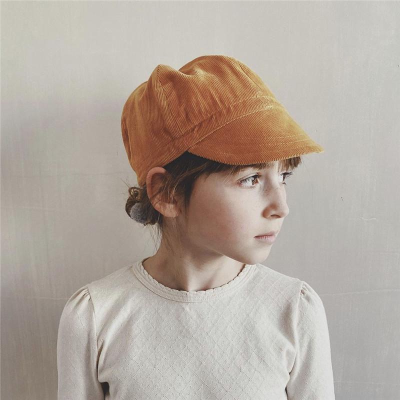 EnkeliBB Soor Ploom Thu Mùa Đông Cho Bé Cap Vintage Bé Trai Bé Gái Nón Thương Hiệu Thiết Kế