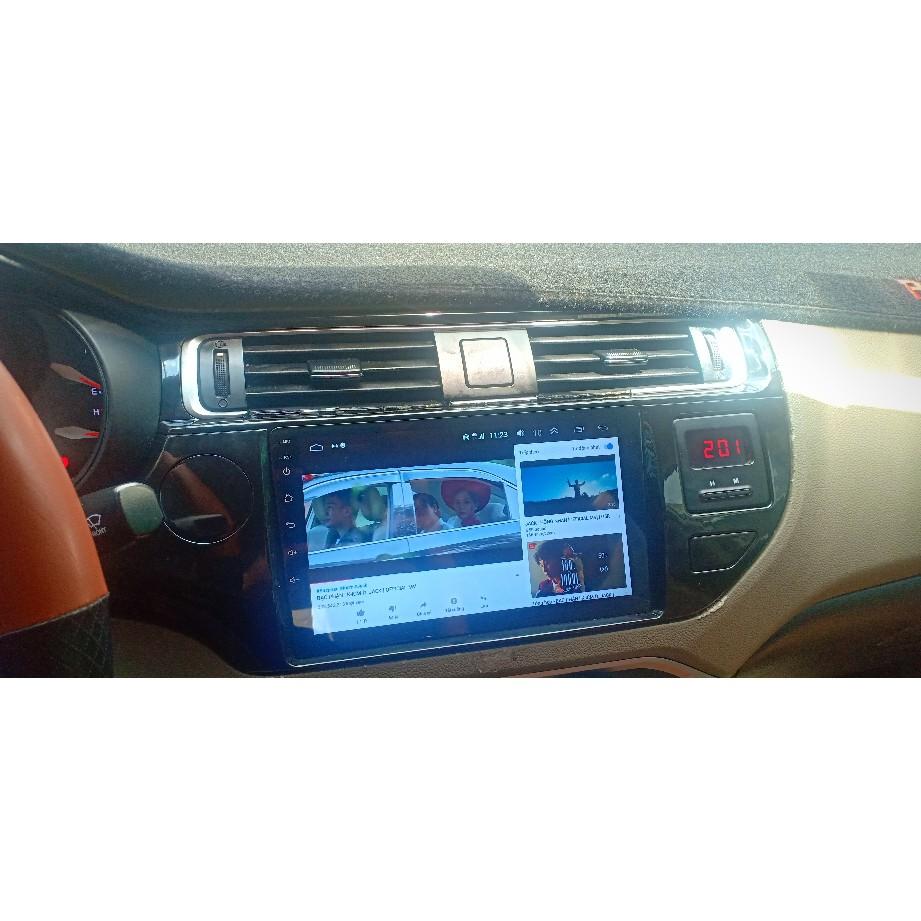 Màn Hình Android 9 inch Cho Xe KIA RIO - Đầu DVD Chạy Android Kèm Mặt Dưỡng Giắc Cho Xe KIA K3/ Rio