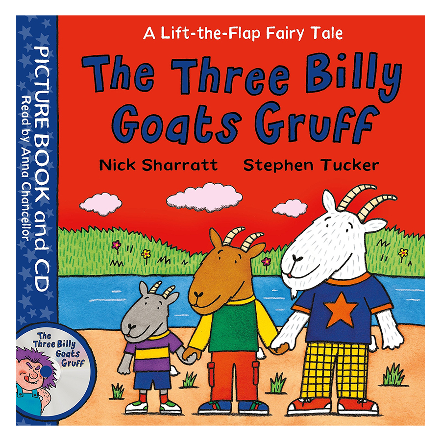 The Three Billy Goats Gruff: Book and CD Pack (Lift-the-Flap Fairy Tales)