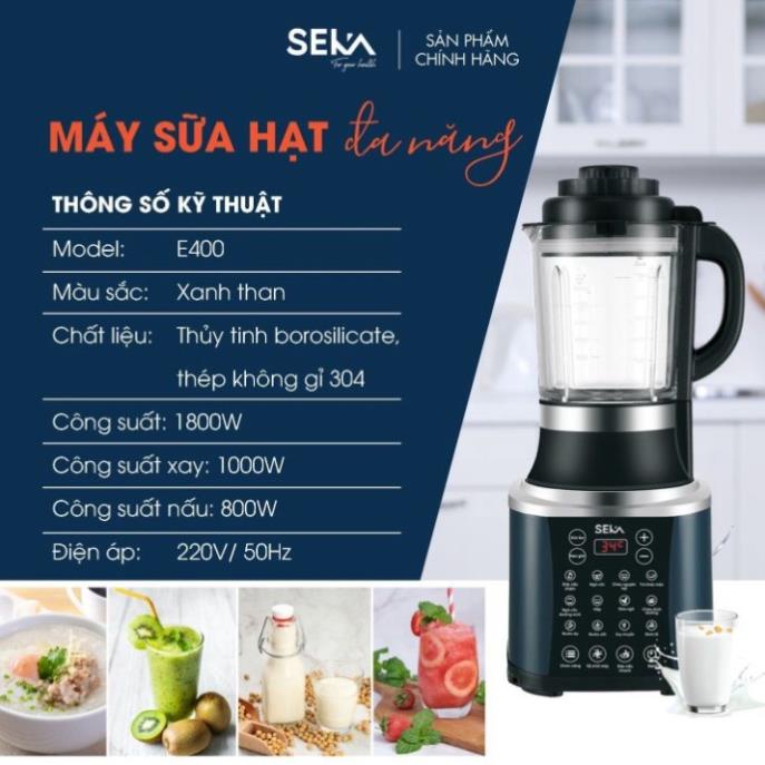 Máy Làm Sữa Hạt SEKA SK-E400 - Hàng Chính Hãng