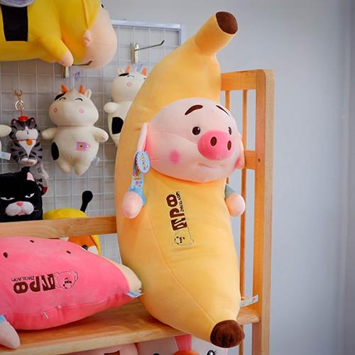Gấu Bông Heo Gối Ôm Tiktok Cute Dễ Thương Cao Cấp Giá Rẻ Size 60 - 80
