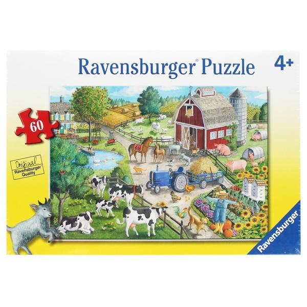 Bộ Xếp Hình Puzzle Home On The Range - Ravensburger 096404 (60 Mảnh Ghép)