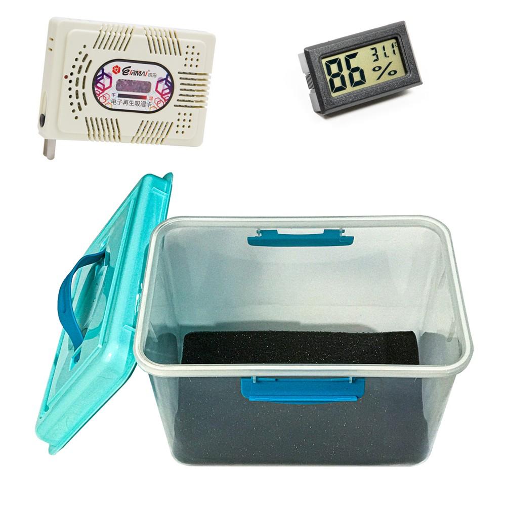 Combo hộp chống ẩm máy ảnh 6 lít - Hàng chính hãng