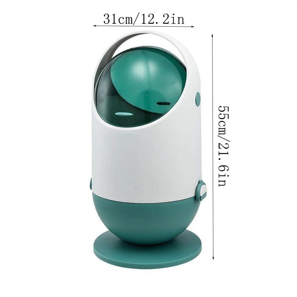 Thùng rác gia đình Không Gian Mở Space Capsule Shaped Trash Can Dung Tích 20L