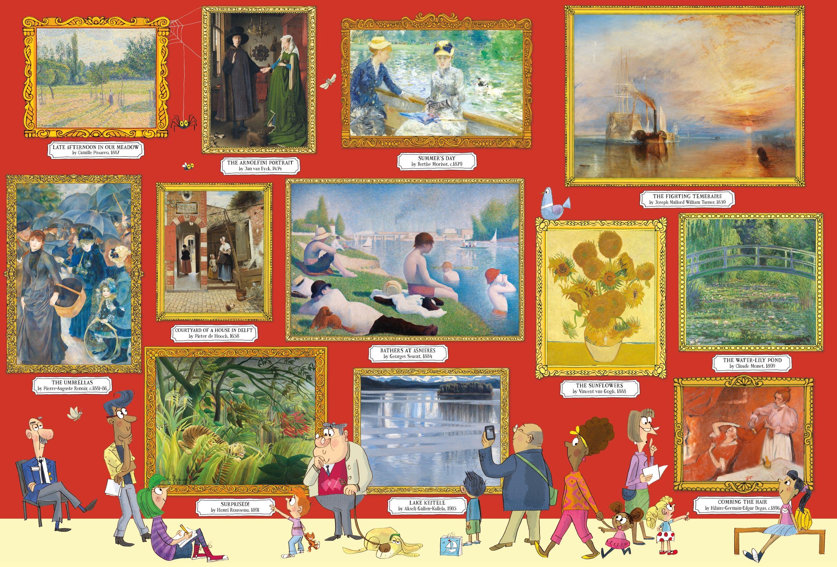 Sách ngoại văn: Book And Jigsaw Art Gallery