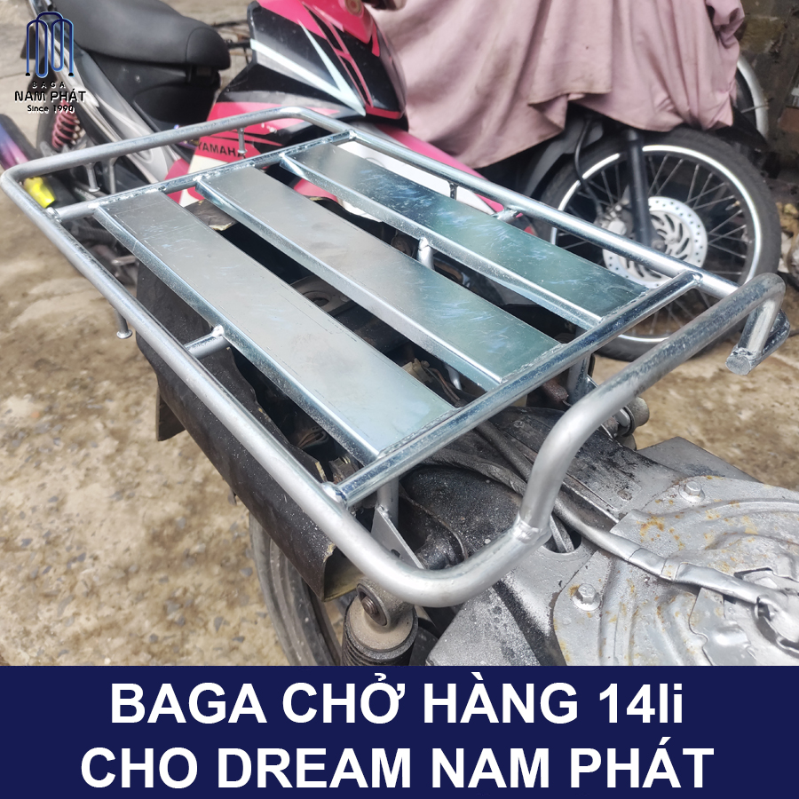 Baga Chở Hàng Cub 82 84 DD DH88 custom 92 94 đèn vuông 14 li đặc Nam Phát Bắt Chết, Thay Cảng cố định