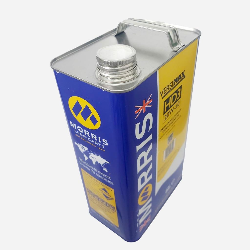 Dầu Nhớt Cao Cấp Cho Động Cơ Diesel Công Suất Lớn - Morris Lubricants Versimax HD3 20W-50 / Can 5L