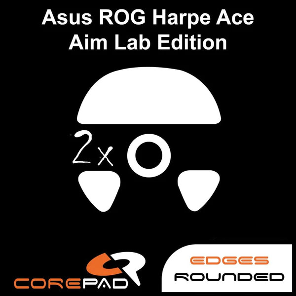 Feet chuột PTFE Corepad Skatez PRO cho ROG Harpe Ace Aim Lab Edition - Hàng Chính Hãng