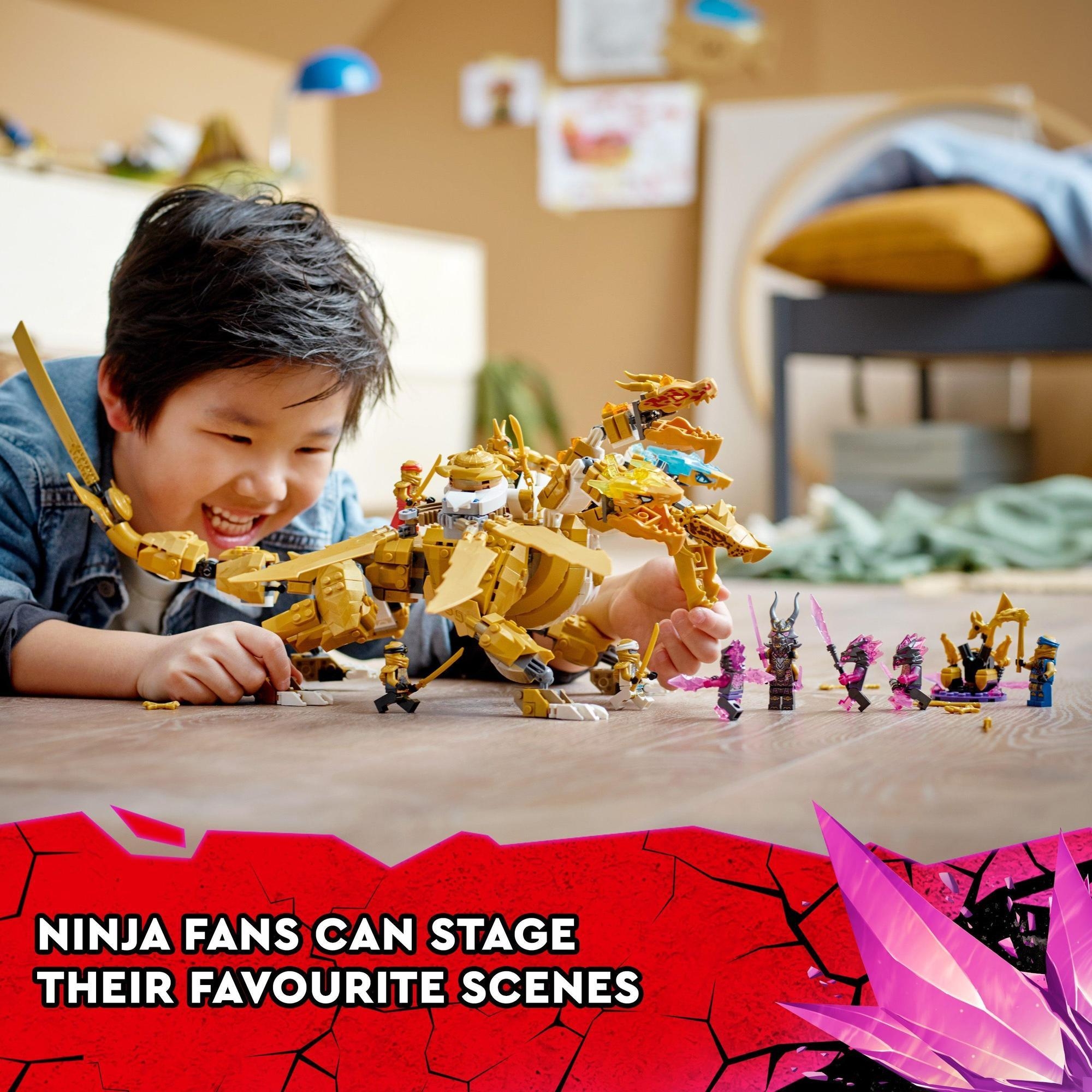 LEGO Ninjago 71774 Rồng vàng huyền thoại của Lloyd (989 chi tiết)