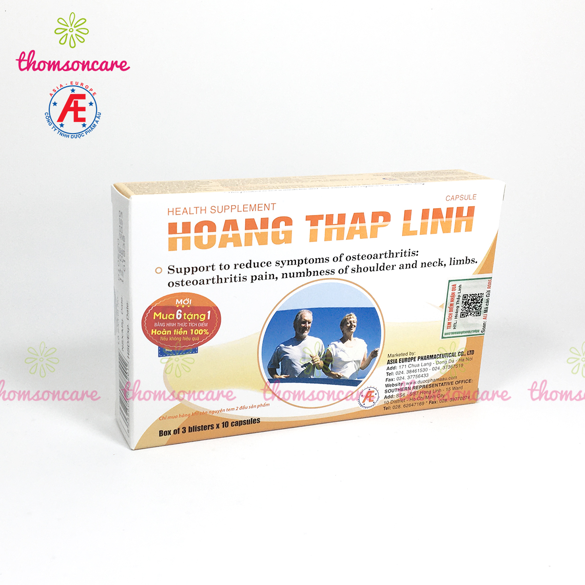 Hoàng thấp linh - Hỗ trợ giảm thấp khớp từ thảo dược