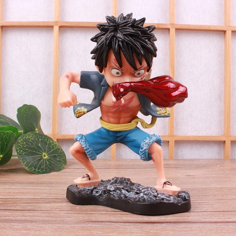 Mô hình Luffy One Pice thổi tay biến hình 15cm