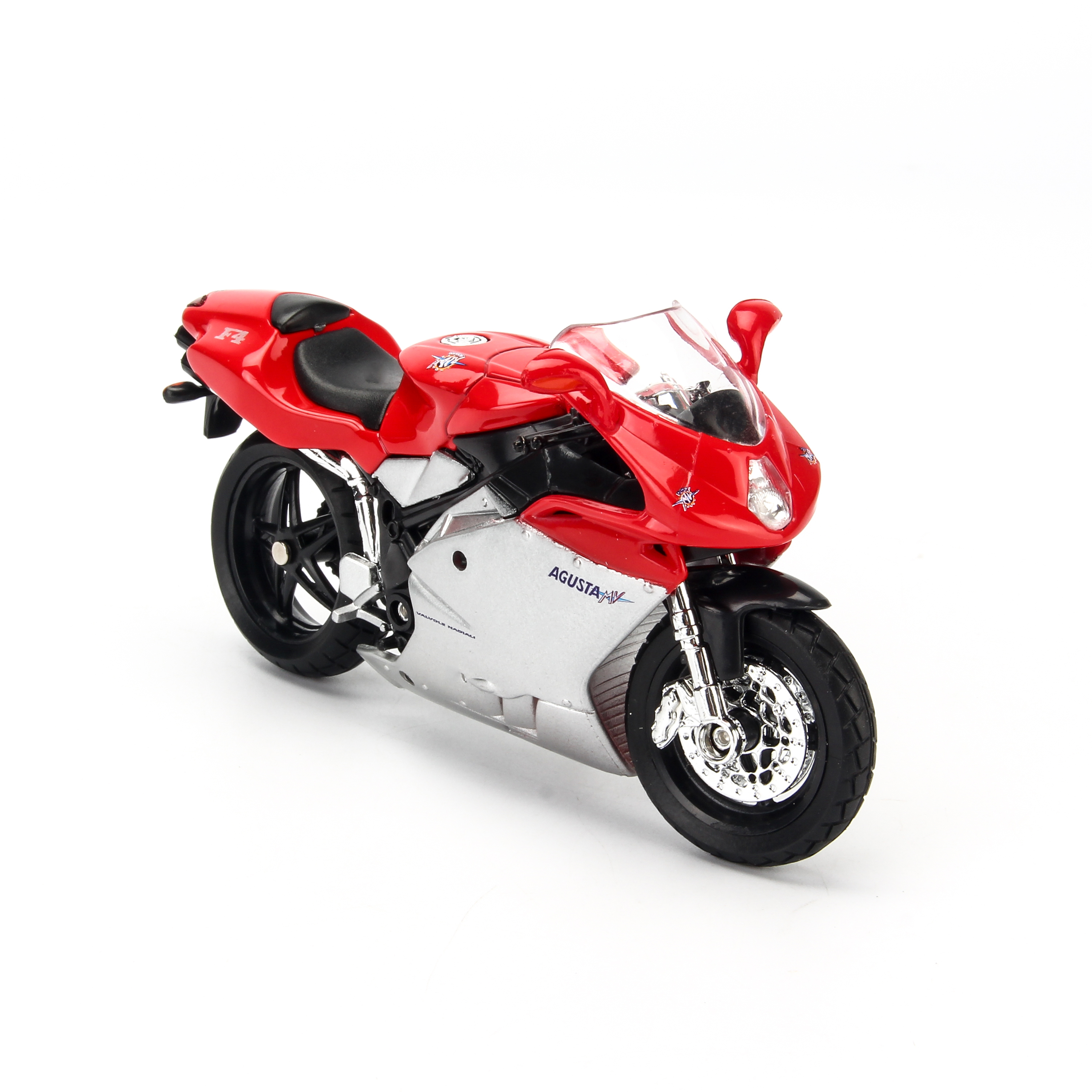 Mô hình xe mô tô MV Agusta F4S Red 1:18 Welly- 12153PW