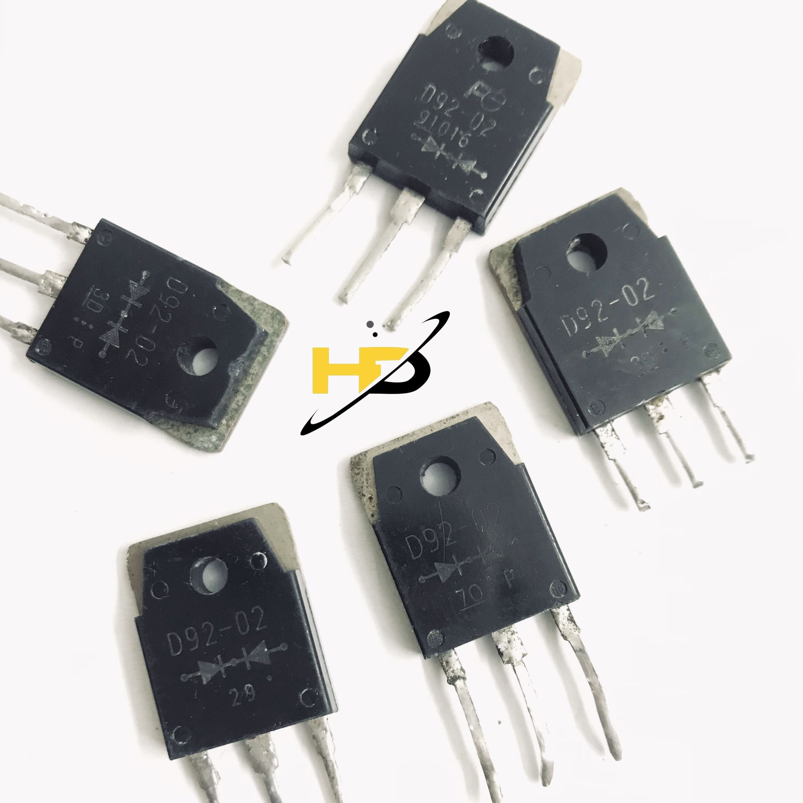 Bộ 2 Con Diode Máy Hàn Điện Tử D92-02 20A 200V TO247 Tháo Máy Chân Zin