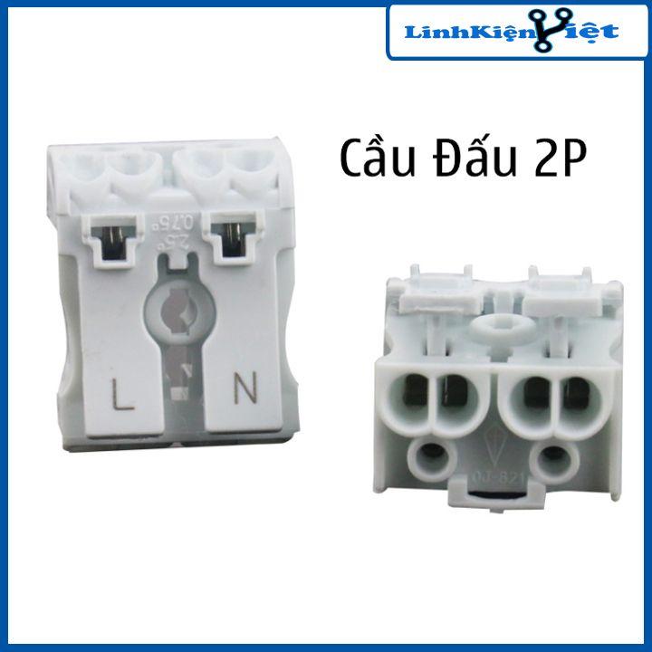 Cầu nối đấu dây điện nhanh có móc 923 2P/3P dễ dàng thay thế