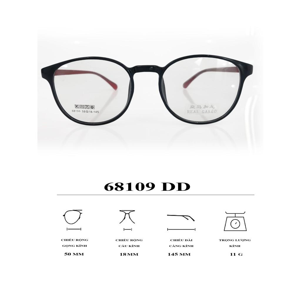 Gọng Kính TR90 Siêu Nhẹ Siêu Bền Thời Trang – Hàng Chính Hãng 68109
