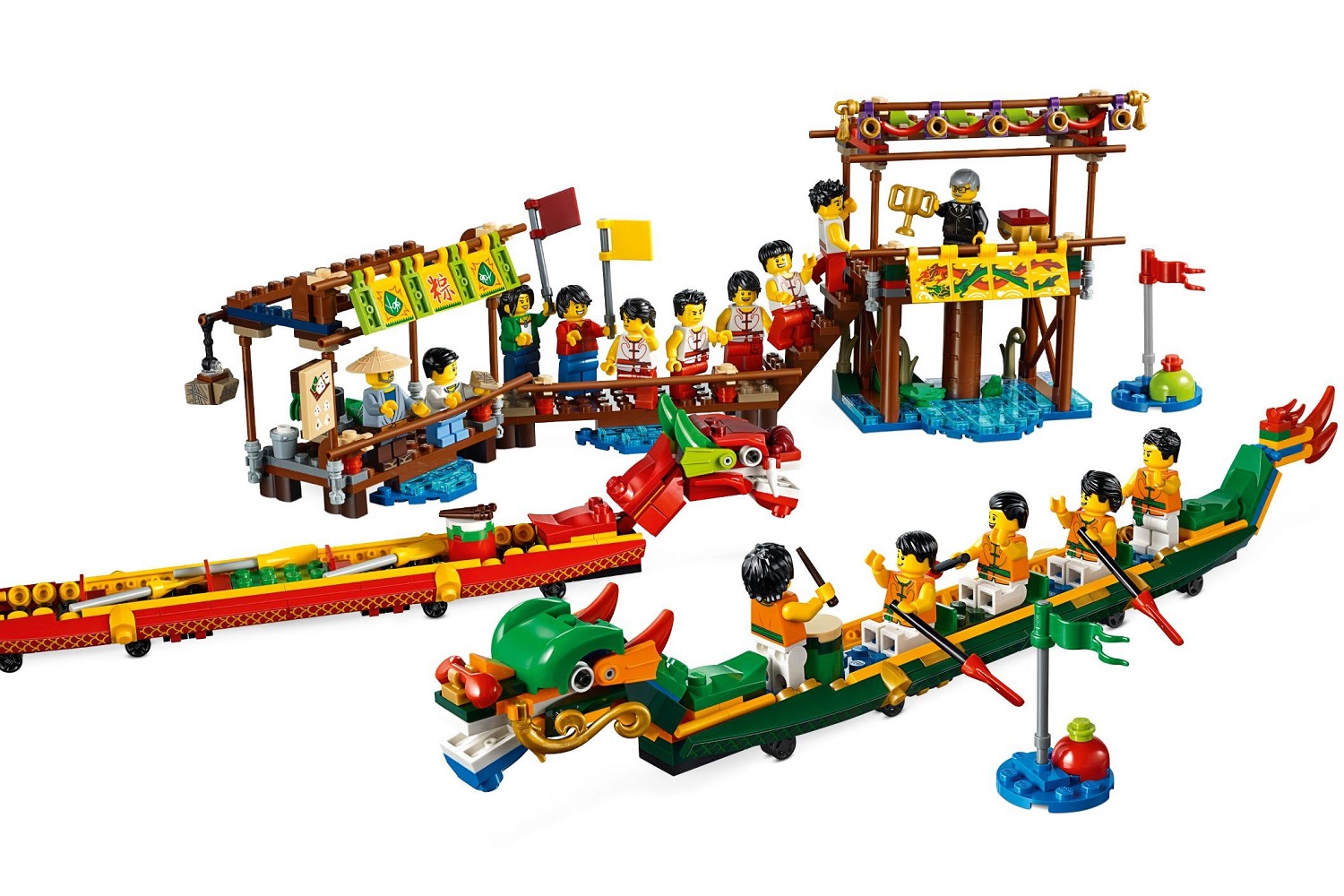 LEGO 80103 Cuộc Đua Thuyền Rồng (643 Chi Tiết)