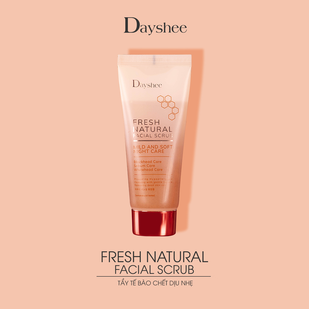 Dayshee Gel Tẩy Tế Bào Chết Dịu Nhẹ Fresh Natural Facial Scrub 100g