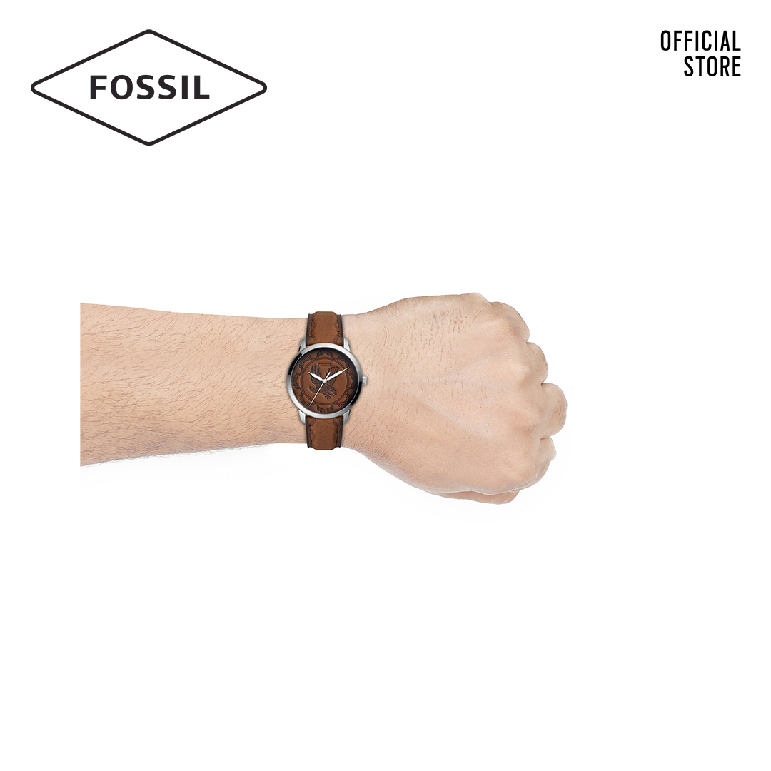 Đồng hồ nam FOSSIL Neutra dây da FS5543 - màu nâu