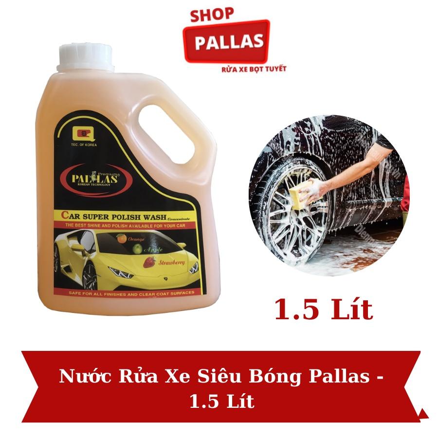 Nước Rửa Xe Siêu Bóng Pallas - 1.5L - Pallas Shop