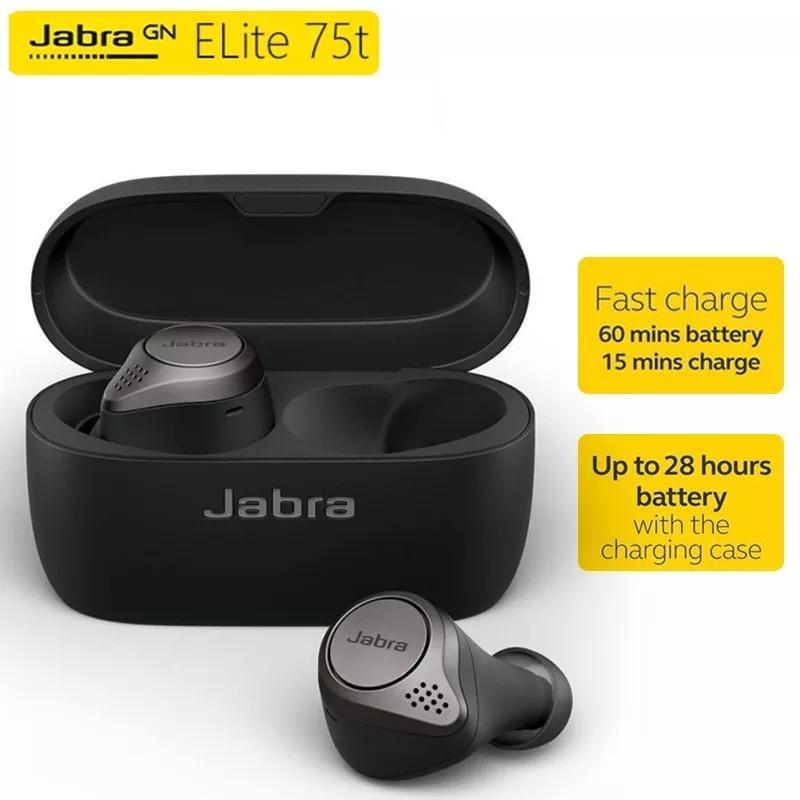 Tai Nghe Jabra Elite 75t Không Dây Âm Thanh Sống Động Chất Lượng Cao