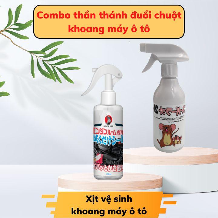 Chai Xịt Đuổi Chuột SAMURAI Hương Bạc Hà