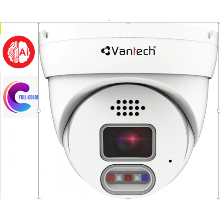 Camera IP Dome Hồng Ngoại 5.0 Megapixel VANTECH VPH-C508AI - HÀNG CHÍNH HÃNG