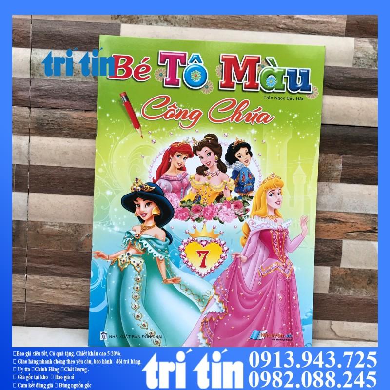 TẬP TÔ MÀU CÔNG CHÚA