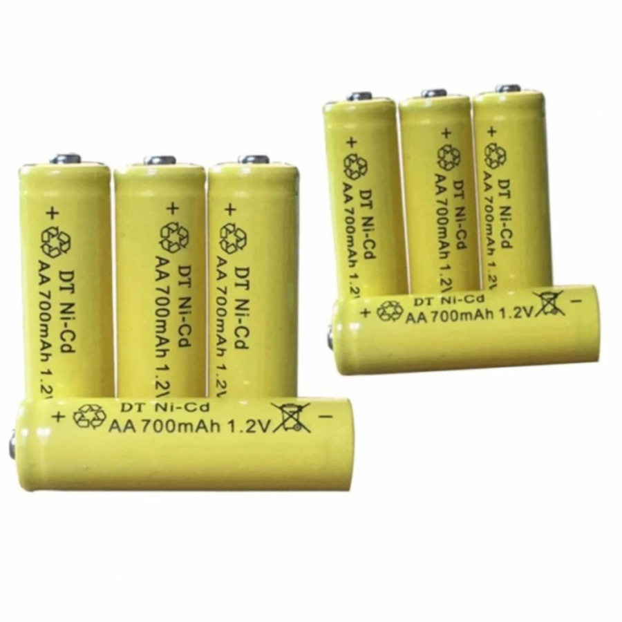 Bộ 08 Viên Pin Sạc AA 700 mAh