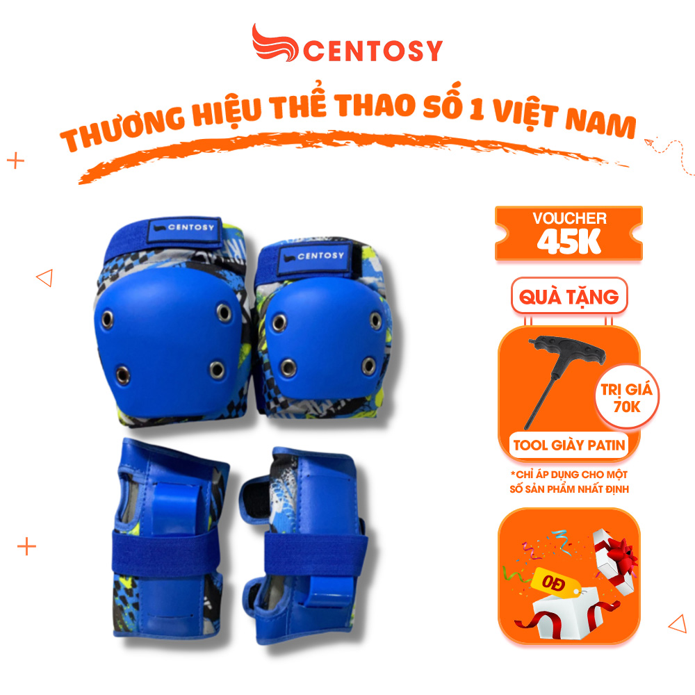 [Phụ Kiện] Bảo Hộ Trẻ Em Cao Cấp Centosy BVNBEE - Bảo Vệ Chân Tay Khi Đạp Xe, Trượt Patin Ván Trượt