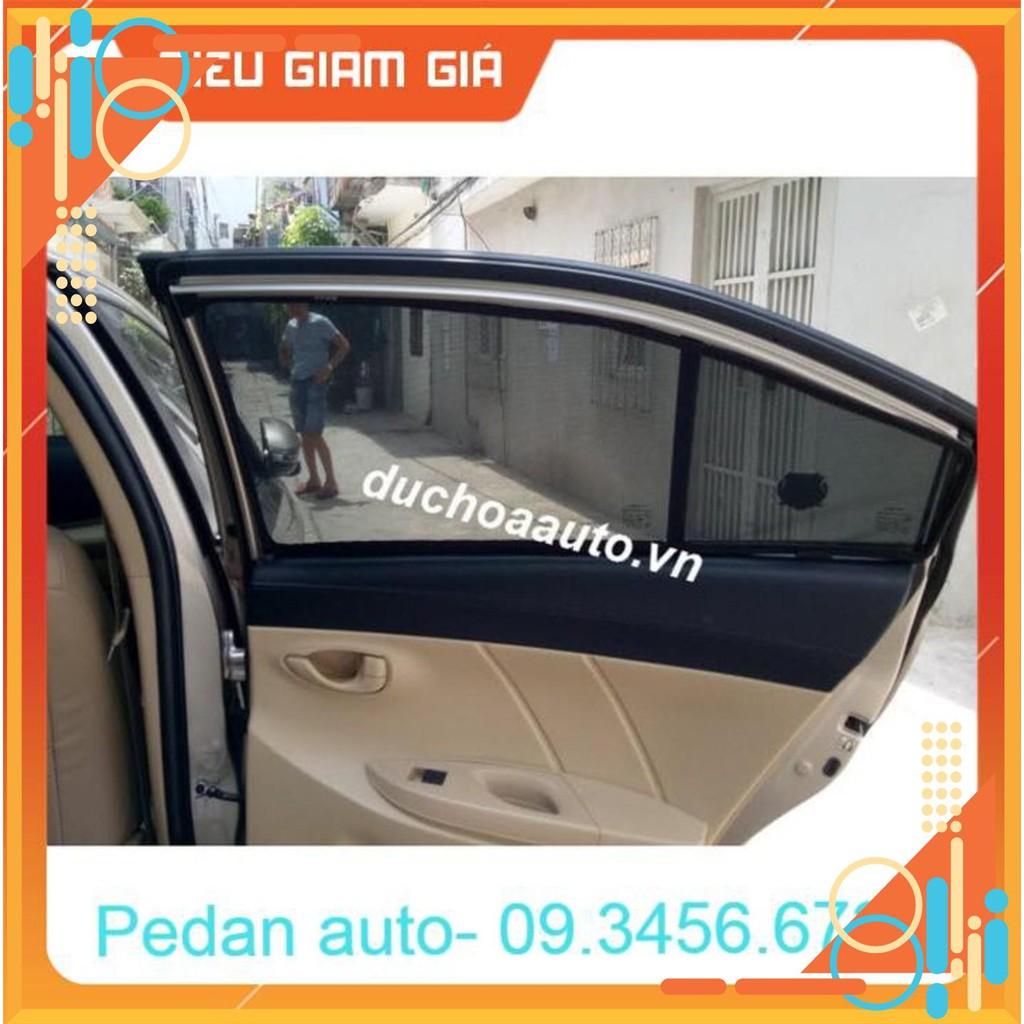Rèm che nắng theo xe ô tô Toyota Vios 2014-2018 mẫu nam châm hít