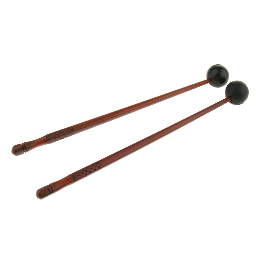 Exquisite 2 Pair Tongue Drum Mallets Drumsticks Percussion Instrument Parts