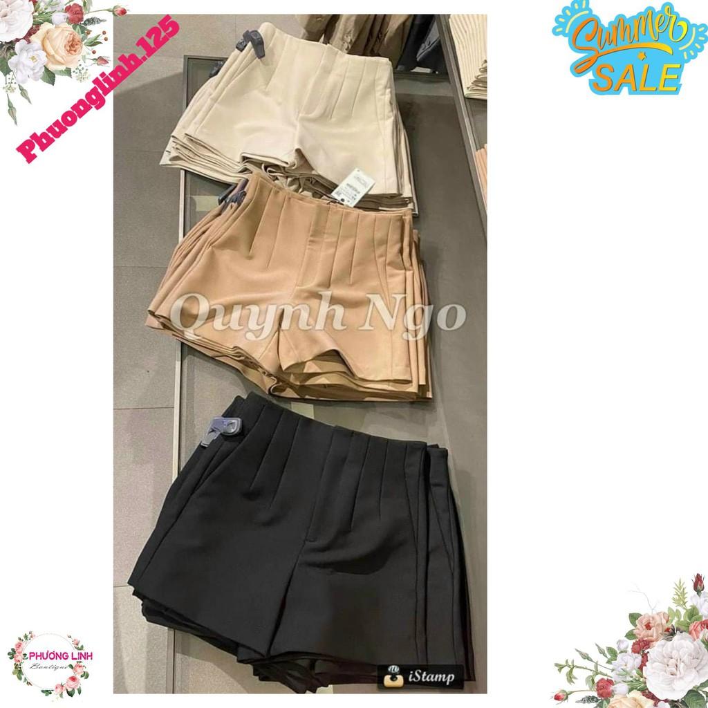 QUẦN SOOC KÉO KHOÁ CẠP CAO HOT HIT