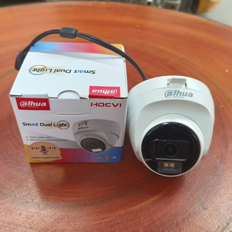 Camera Dahua 2 Mp DH HAC T1A21P 1080P - Dome Bán Cầu Trong Nhà - Hàng chính hãng