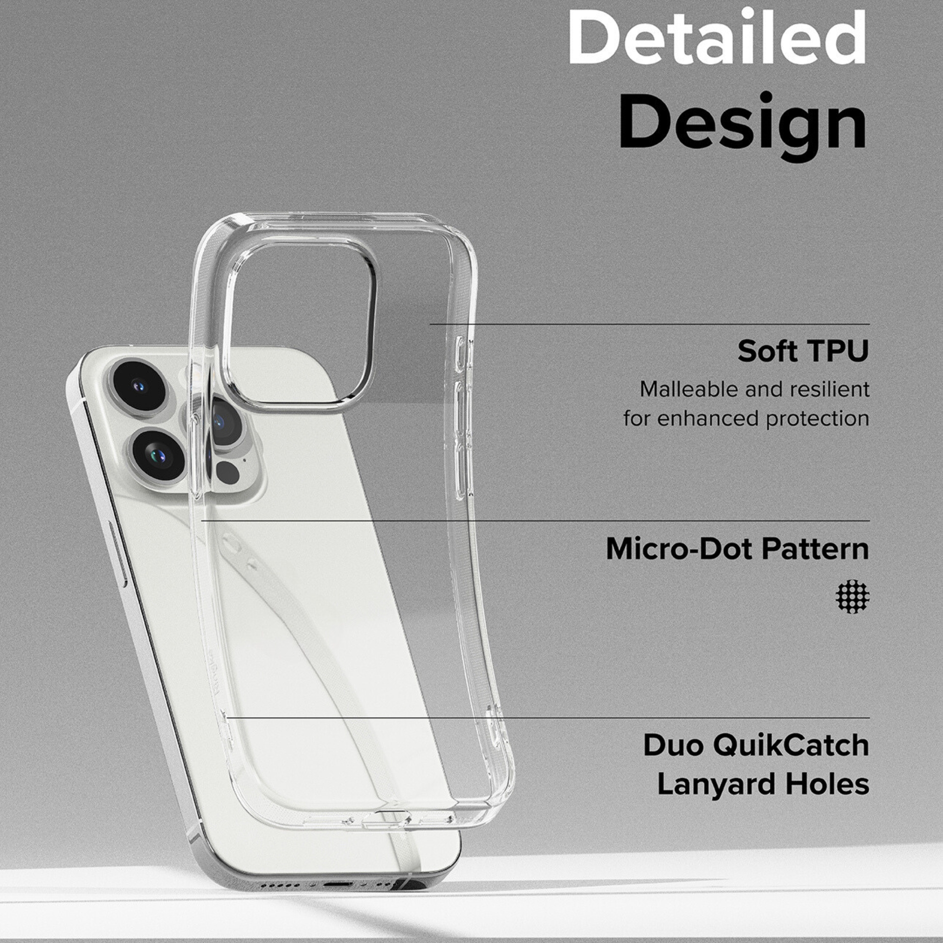 Ốp Lưng Trong Suốt Dẻo Ringke Air Dành Cho iPhone 15 Pro Max / iPhone 15 Pro / iPhone 15 Plus / iPhone 15 - HÀNG CHÍNH HÃNG