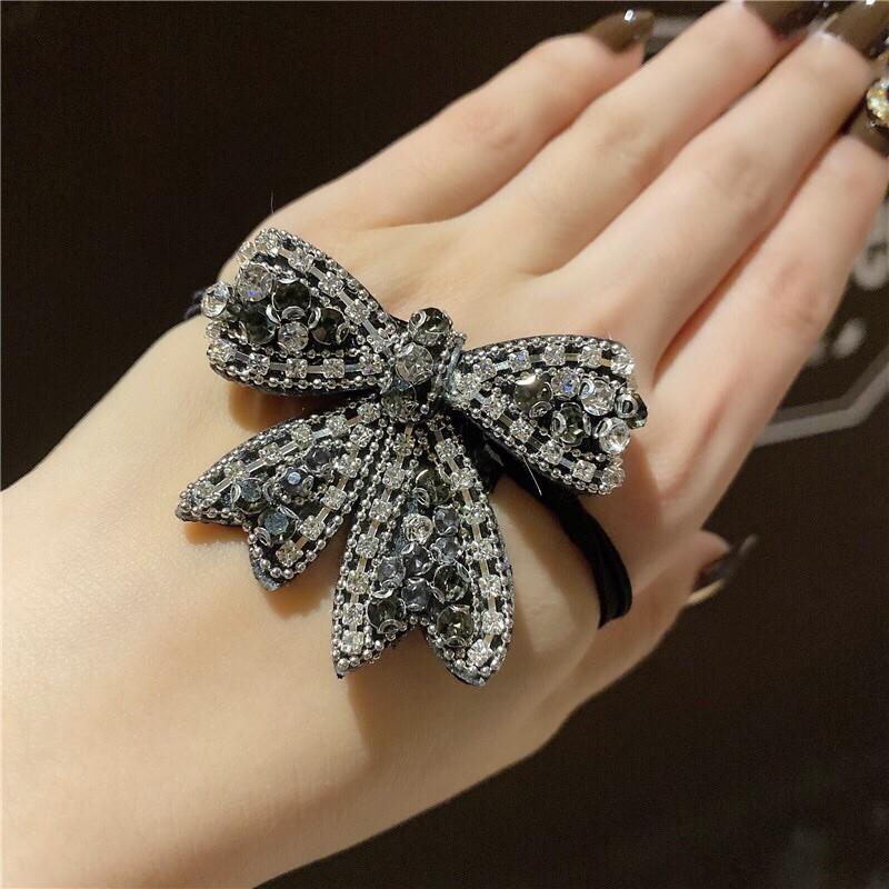 SÉT KẸP TÓC, BUỘC TÓC GẮN ĐÁ SIÊU SANG