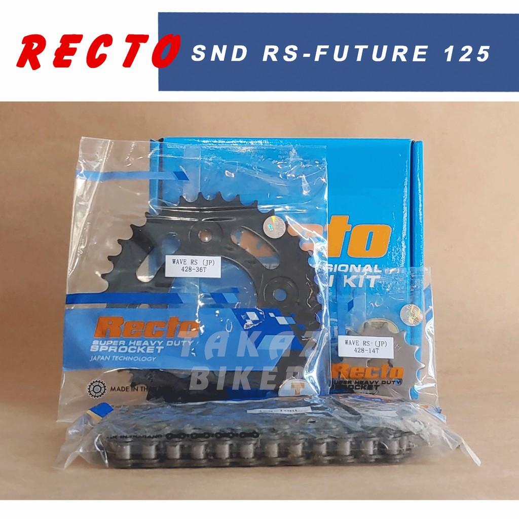 B3 Sên Nhông Đĩa Recto Dùng Cho Xe Wave RS 110 - Future Neo - Blade - RS made in Thái Lan nhập khẩu