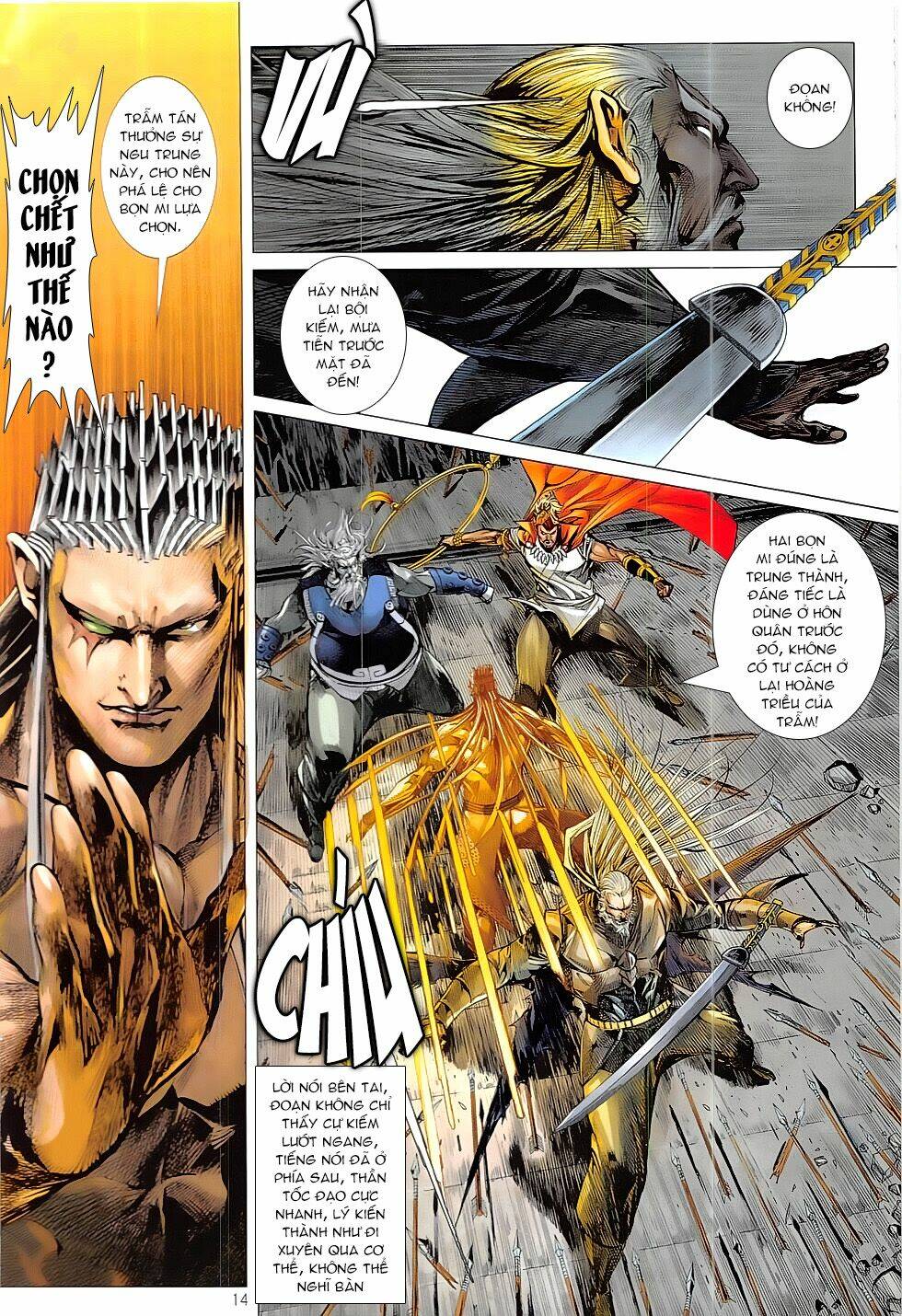 thiết tướng tung hoành (cựu tác) chapter 218 14