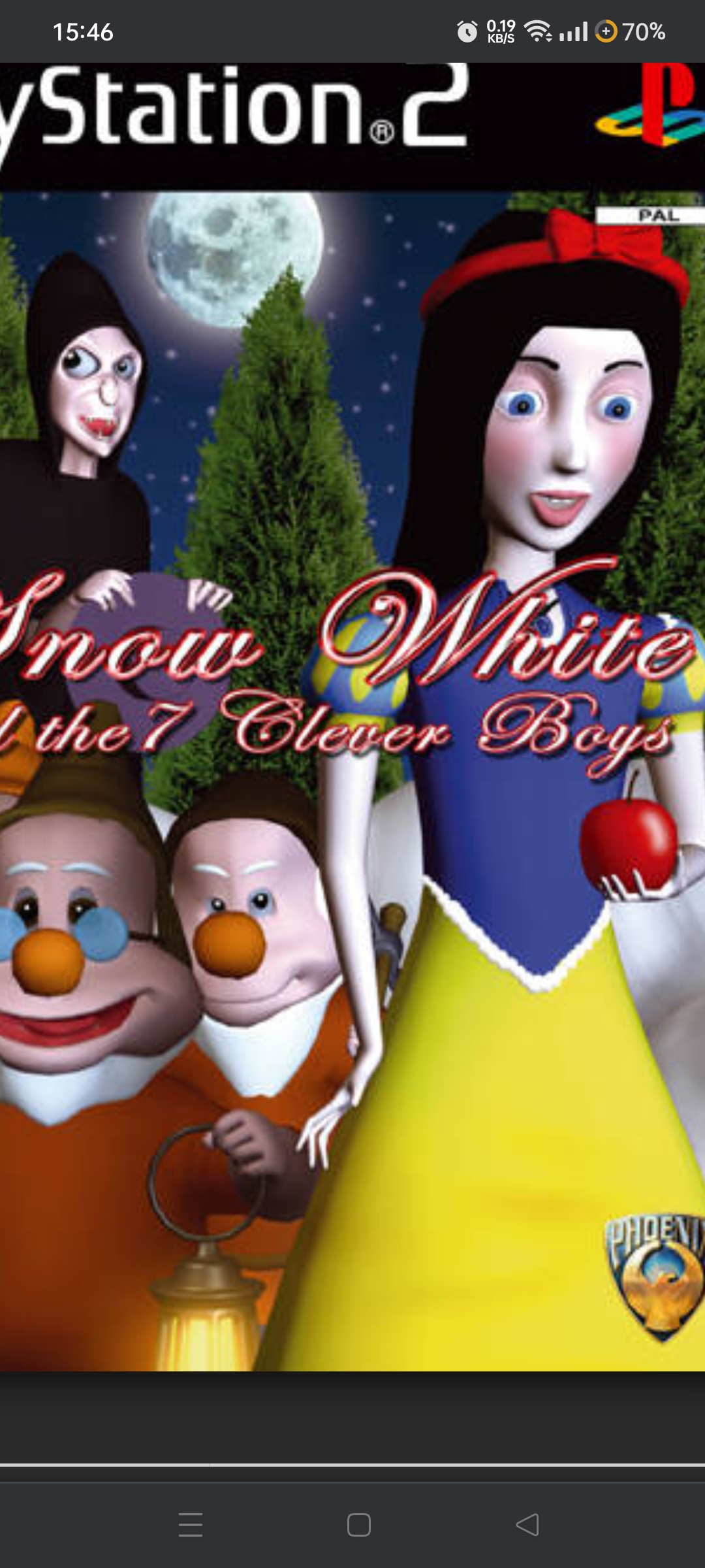 Game PS2 snow white