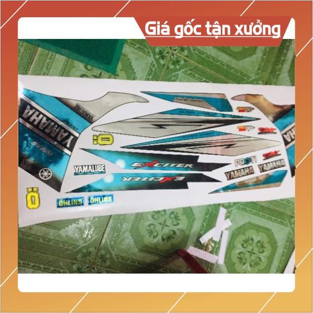 Tem rời dành cho ex 2011 chất liệu Crom cao cấp. Có shop bán Crom giả ae lưu ý.