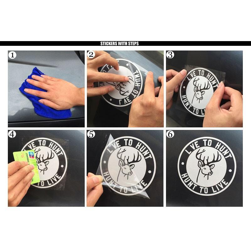 Decal trang trí tường / Xe - Chữ HOONIGAN