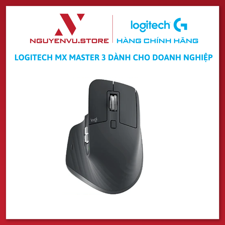 Chuột Không Dây Logitech MX Master 3 dành cho Doanh nghiệp - Hàng Chính Hãng