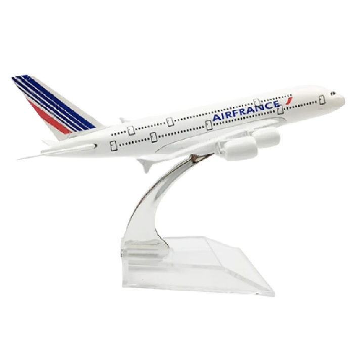 Mô hình máy bay tĩnh A380 Air France 16cm