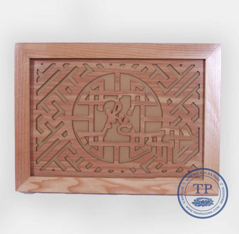 Tấm chống ám khói nhang chữ Phúc Việt KH16714